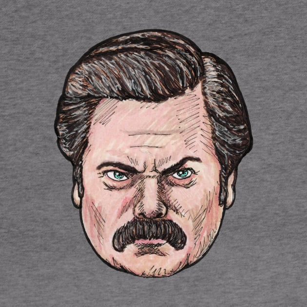 Ron Swanson by Dekes